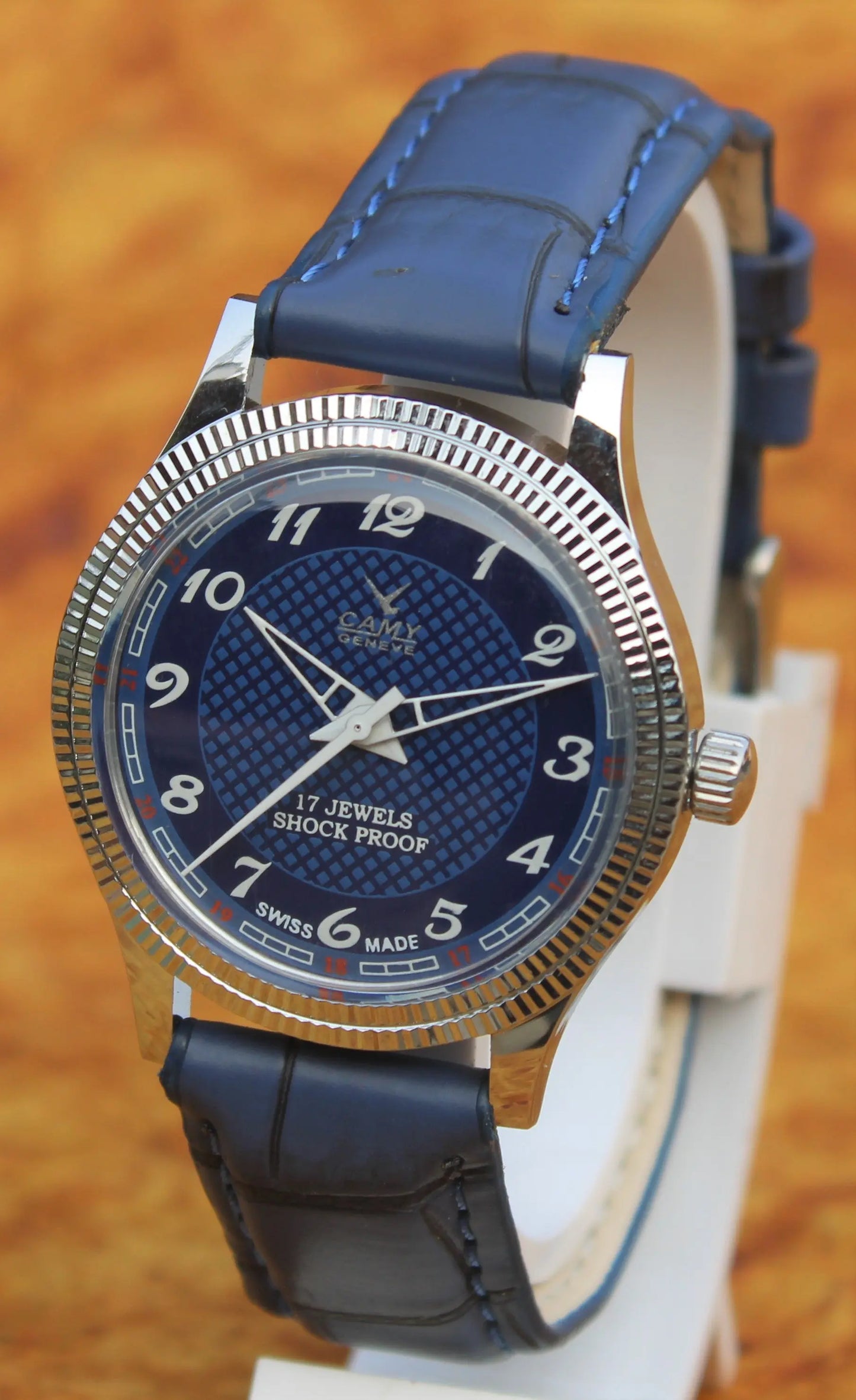 Camy Geneva 17 Jewels ST96 Vintage Mechanical Hand Wind Swiss Made Wristwatch - Genuine Vintage Watches