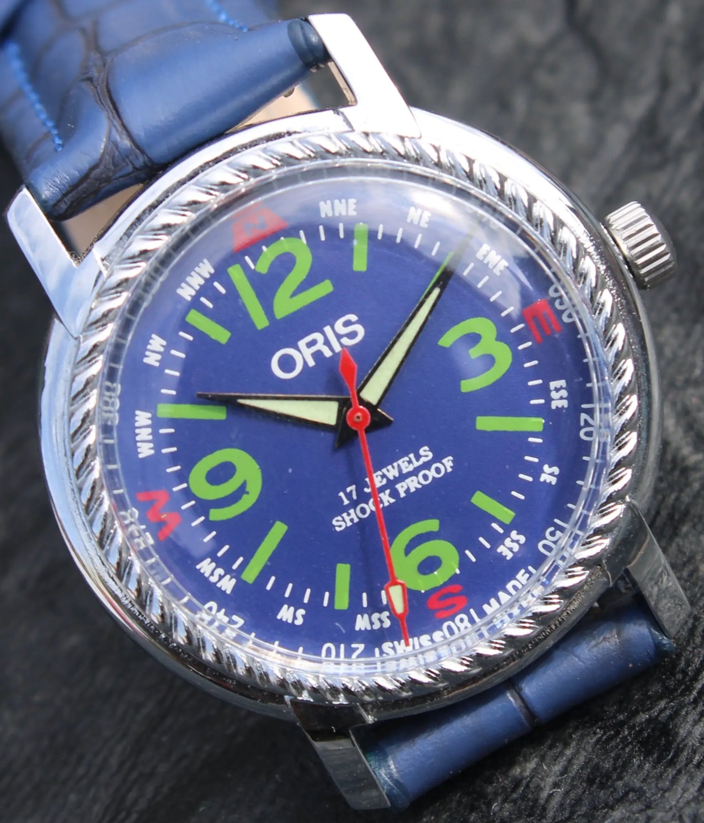 ST96 Watch ORIS 17 Jewels Mechanical Hand Wind Vintage Swiss Made Mechanism - Genuine Vintage Watches