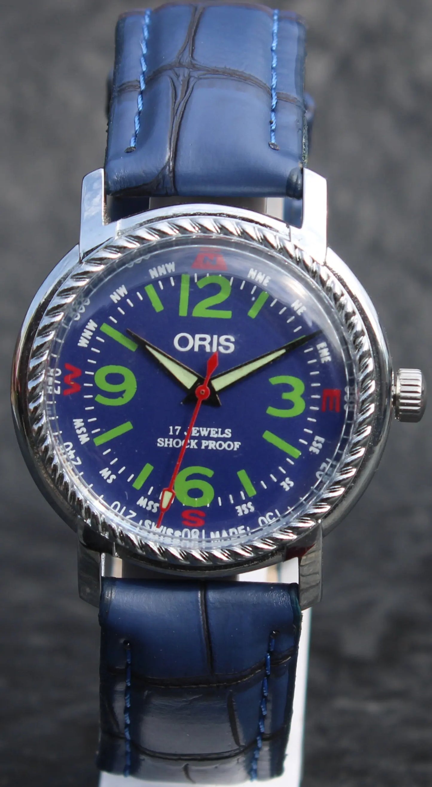 ST96 Watch ORIS 17 Jewels Mechanical Hand Wind Vintage Swiss Made Mechanism - Genuine Vintage Watches