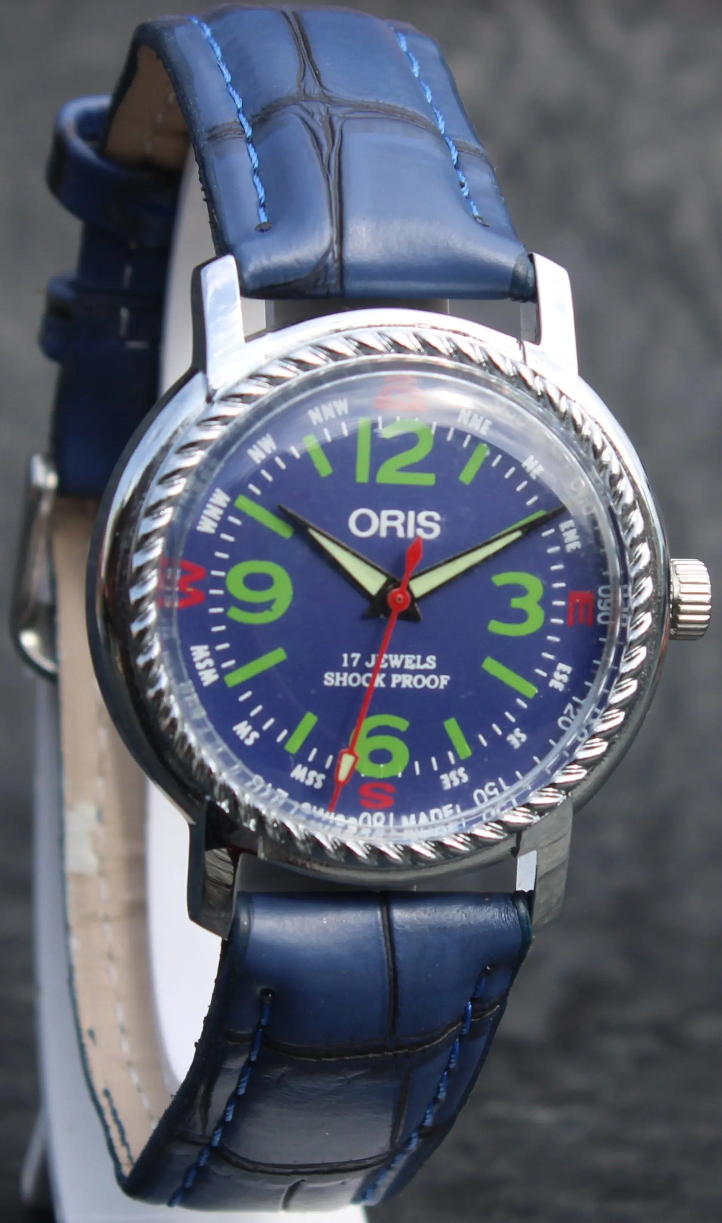 ST96 Watch ORIS 17 Jewels Mechanical Hand Wind Vintage Swiss Made Mechanism - Genuine Vintage Watches