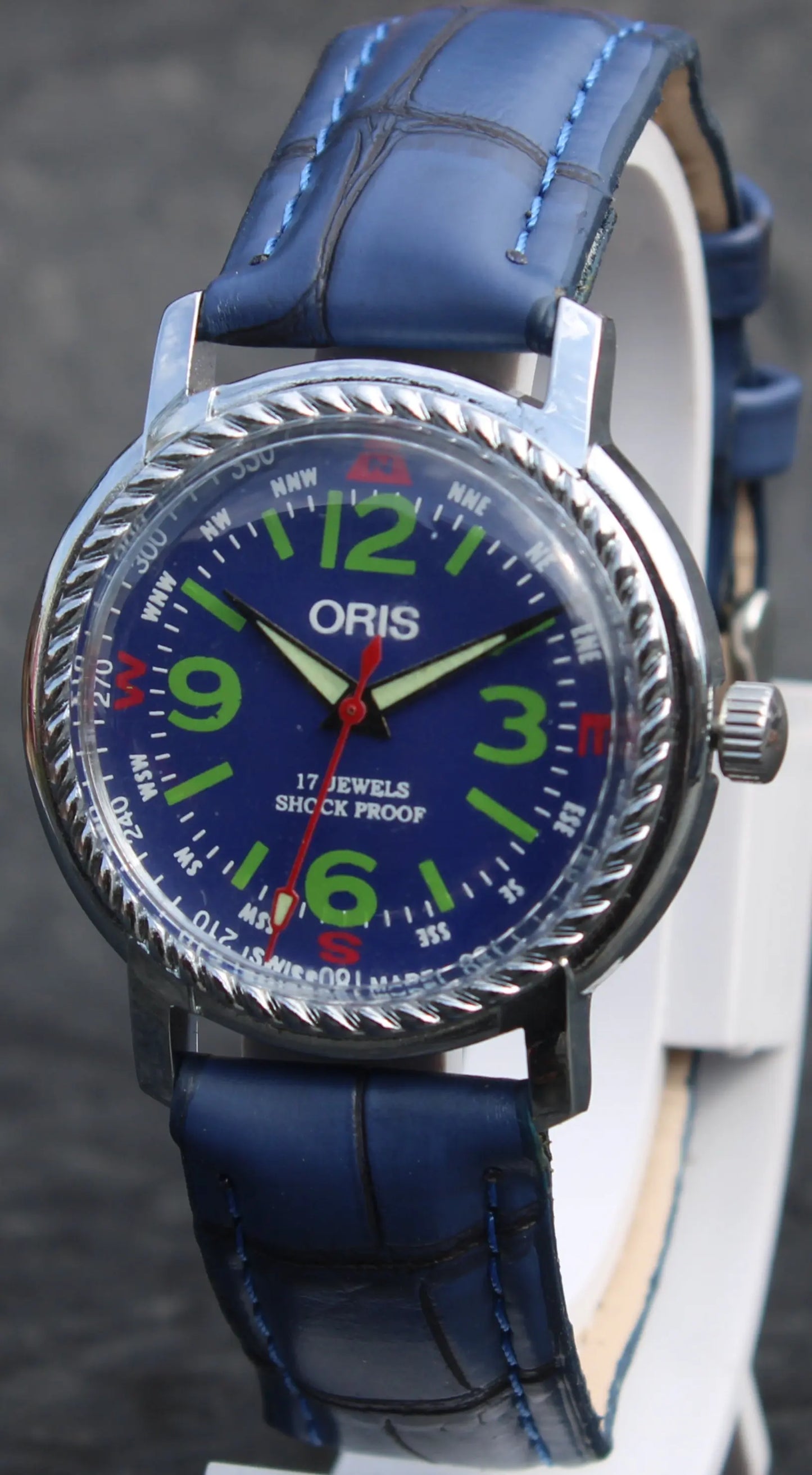 ST96 Watch ORIS 17 Jewels Mechanical Hand Wind Vintage Swiss Made Mechanism - Genuine Vintage Watches
