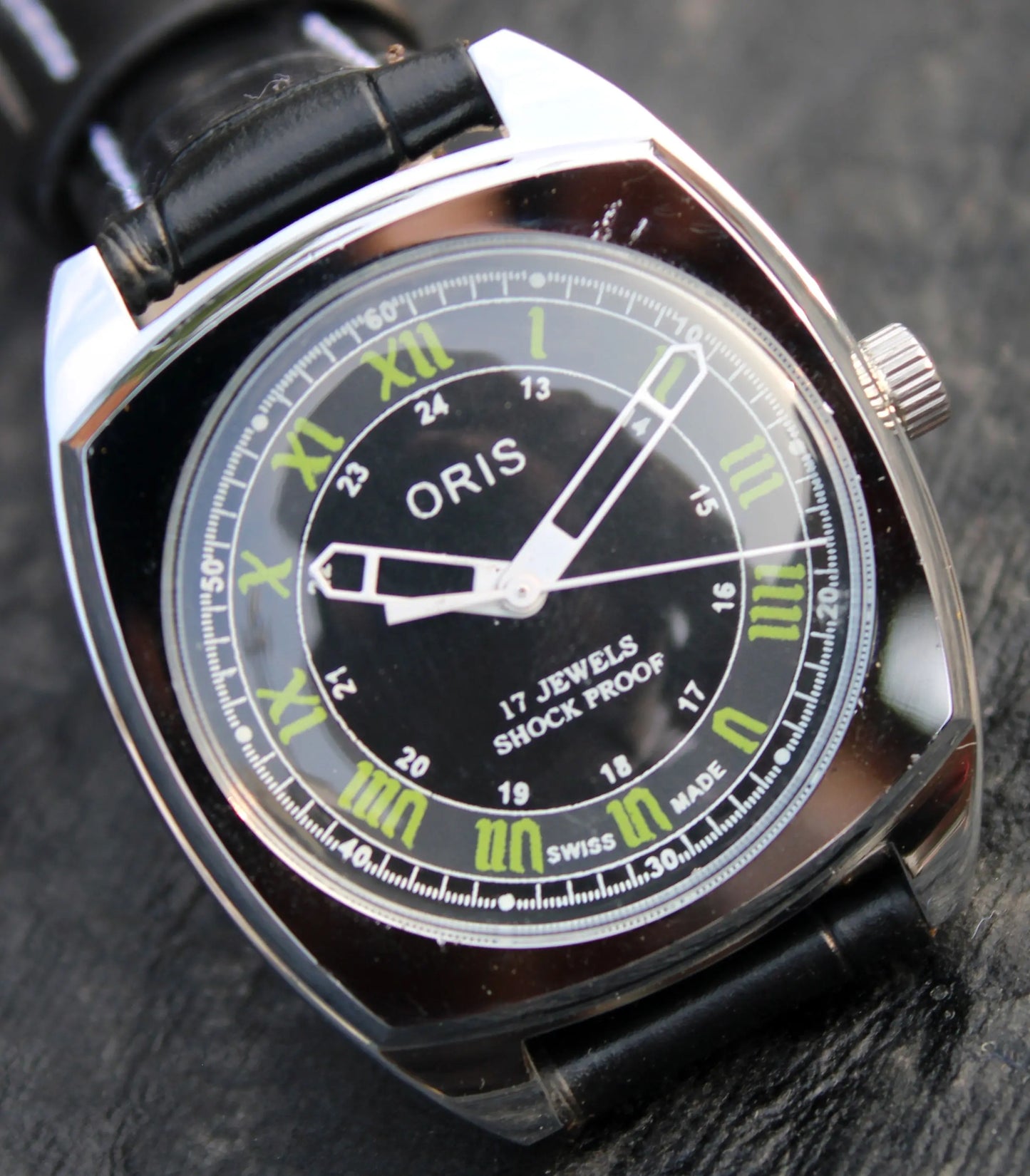Mechanical Watch ORIS Vintage 17 Jewels ST96 Hand Wind Swiss Made - Genuine Vintage Watches
