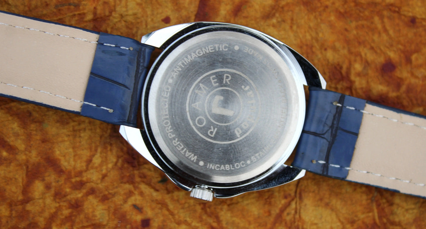 Antique Vintage Watch Roamer 17 Jewels ST96 Mechanical Hand Wind Swiss Made Mechanism - Genuine Vintage Watches
