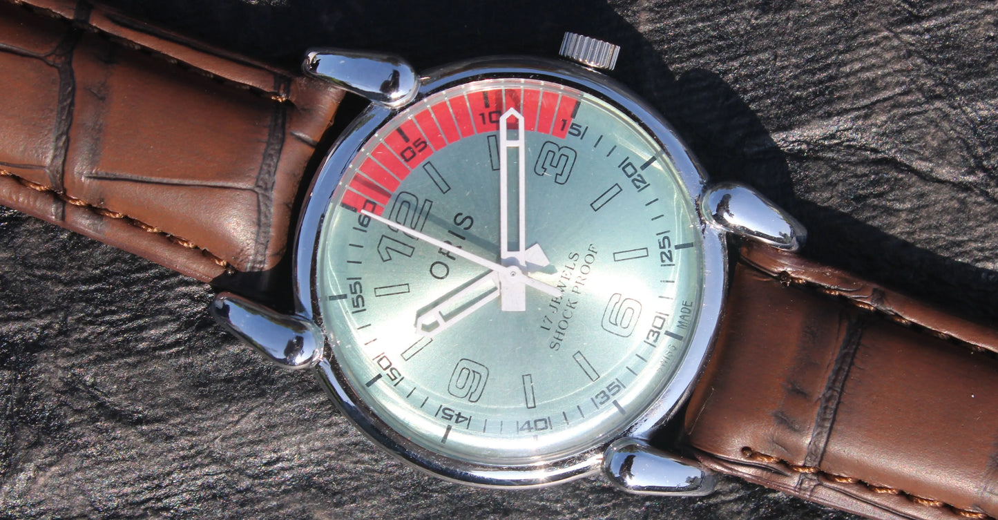 Oris ST96 17 Jewels Swiss Made Mechanical Hand Wind Wristwatch - Genuine Vintage Watches