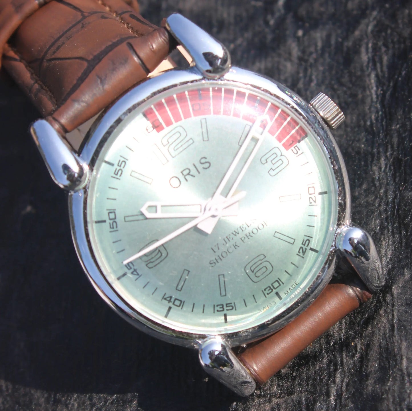 Oris ST96 17 Jewels Swiss Made Mechanical Hand Wind Wristwatch - Genuine Vintage Watches