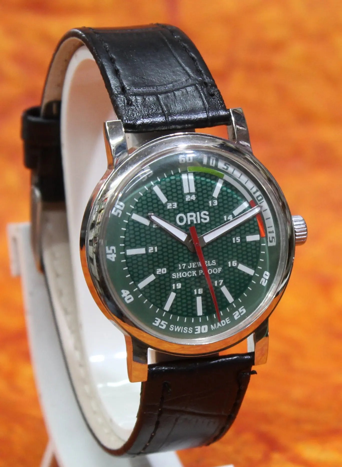 Oris Watch India Vintage 17 Jewels ST96 Mechanical Hand Winding Swiss Made - Genuine Vintage Watches