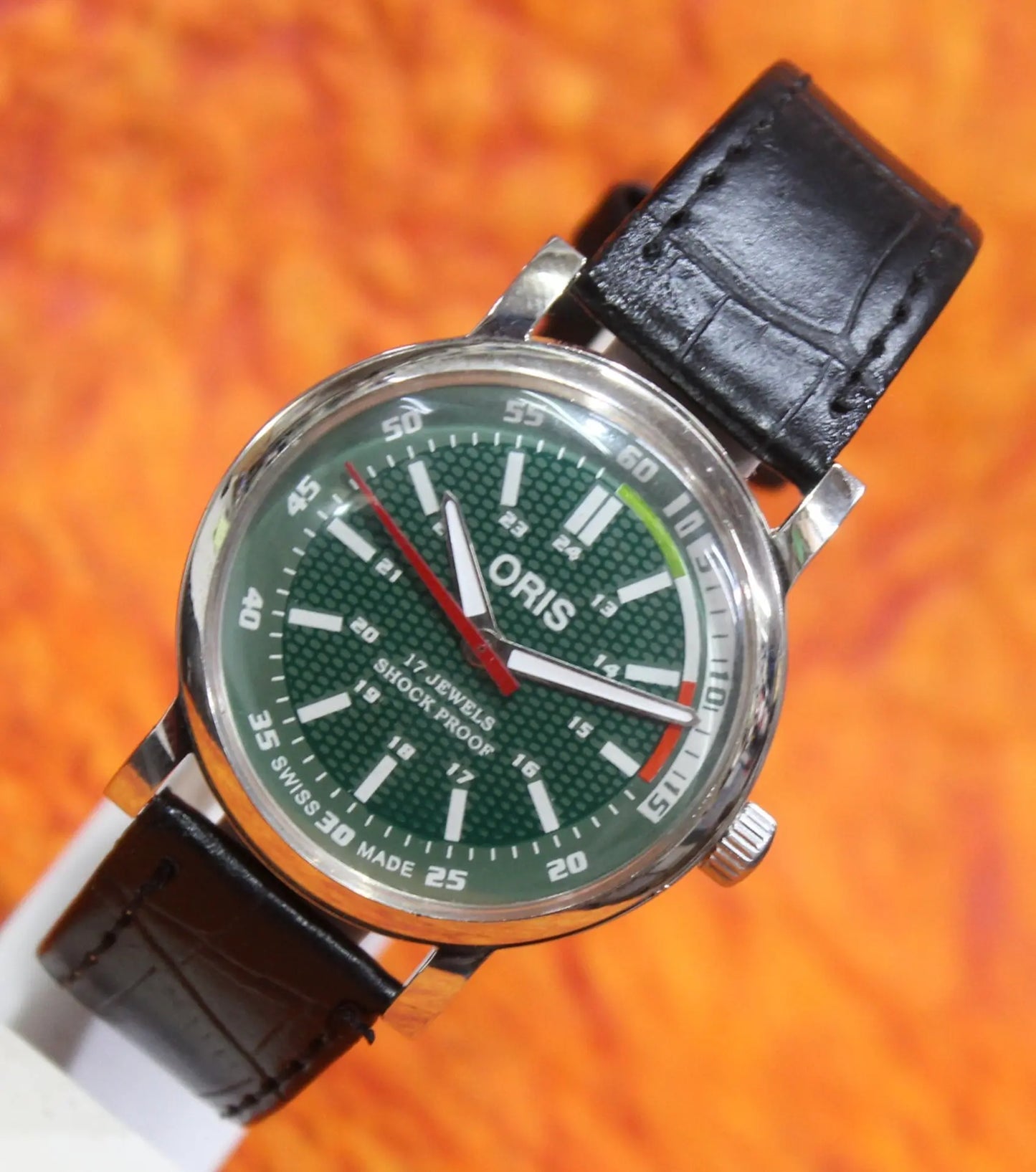 Oris Watch India Vintage 17 Jewels ST96 Mechanical Hand Winding Swiss Made - Genuine Vintage Watches