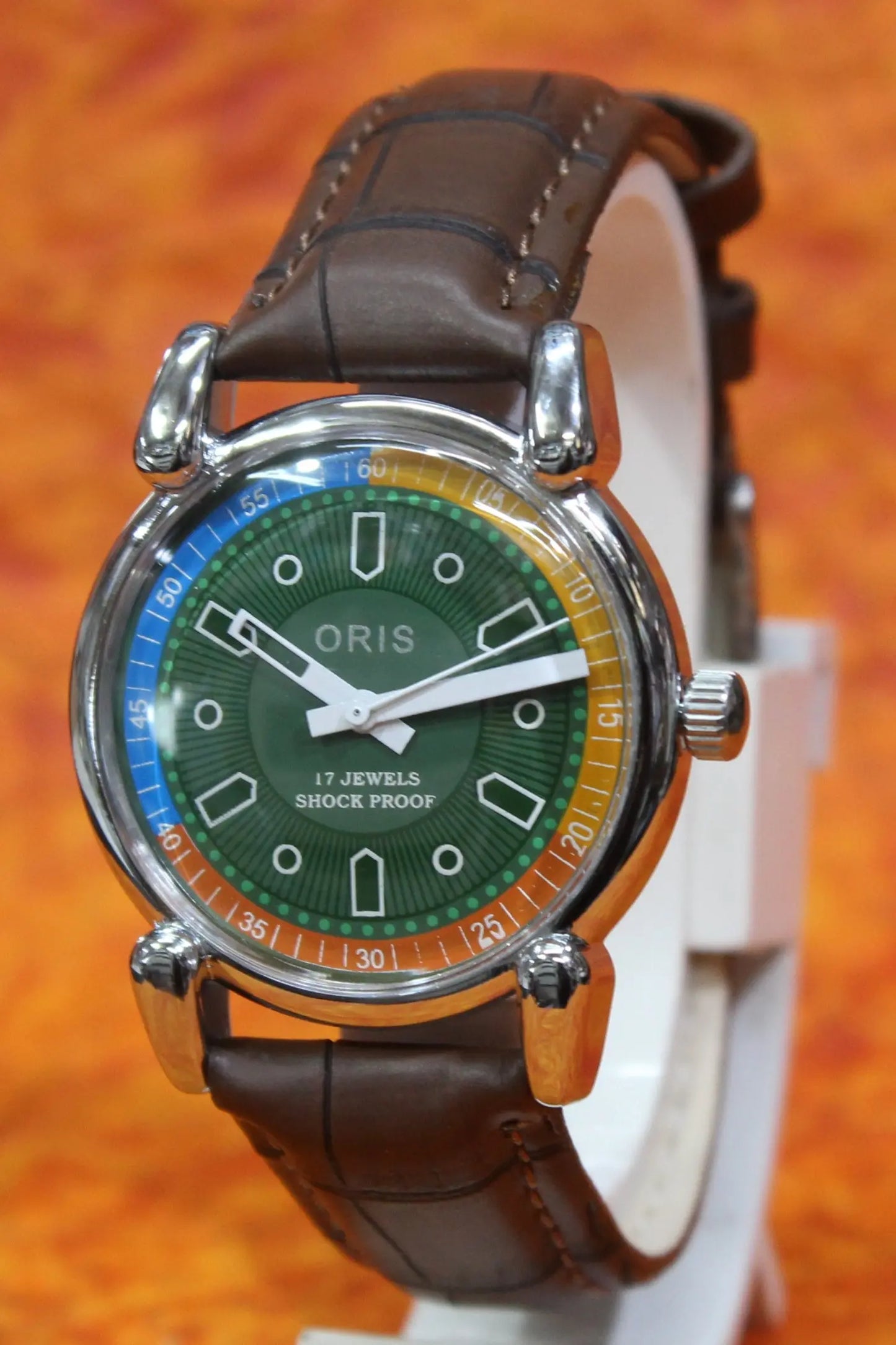 Antique Vintage ORIS Watch 17 Jewels FHF ST96 Mechanical Hand Wind Swiss Made Men's - Genuine Vintage Watches