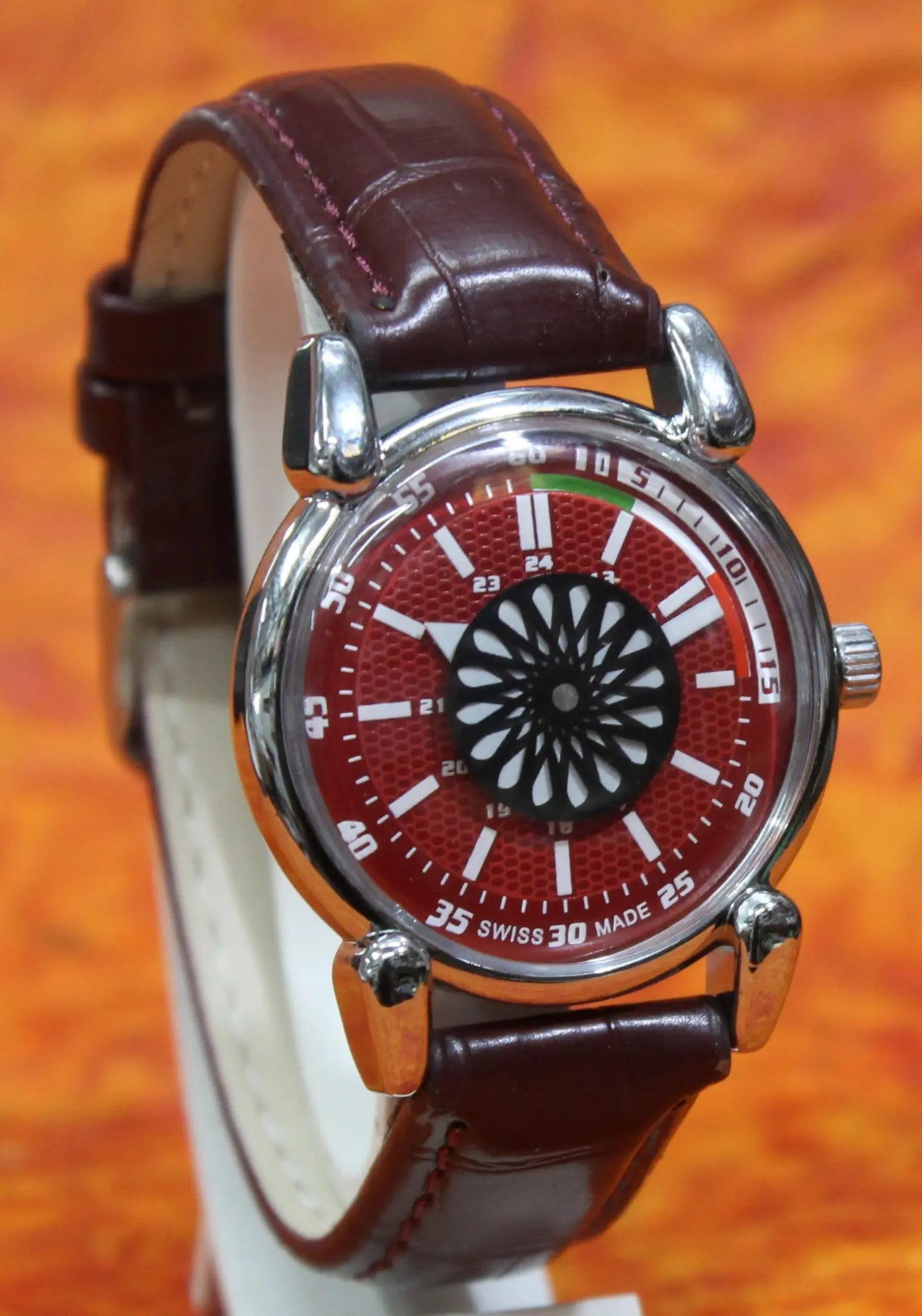 Roulette Mystery Dial Oris Vintage 17 Jewels ST96 Hand Wind Wristwatch - Genuine Vintage Watches