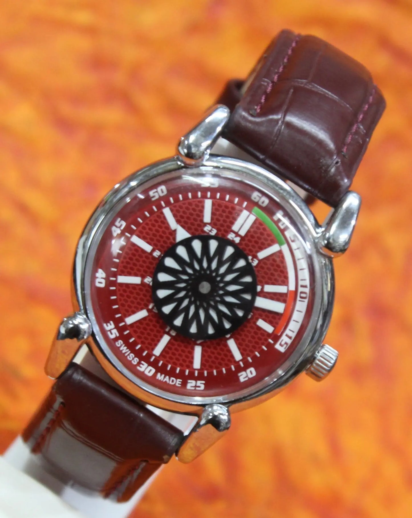 Roulette Mystery Dial Oris Vintage 17 Jewels ST96 Hand Wind Wristwatch - Genuine Vintage Watches