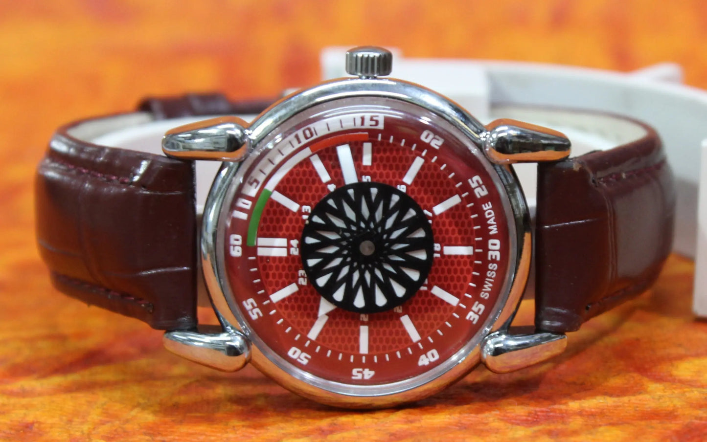 Roulette Mystery Dial Oris Vintage 17 Jewels ST96 Hand Wind Wristwatch - Genuine Vintage Watches