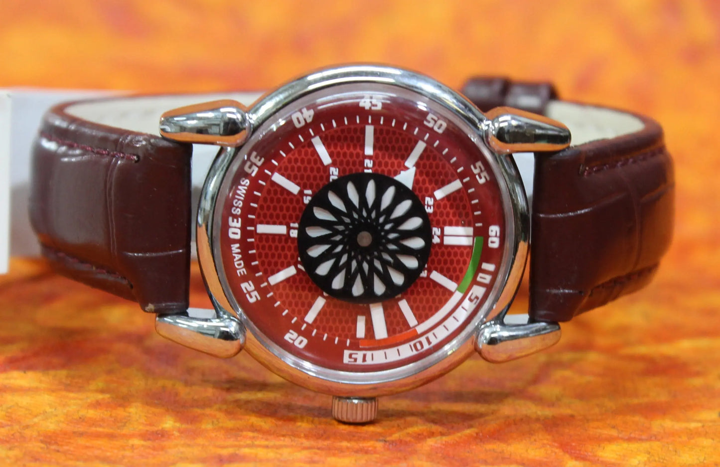 Roulette Mystery Dial Oris Vintage 17 Jewels ST96 Hand Wind Wristwatch - Genuine Vintage Watches