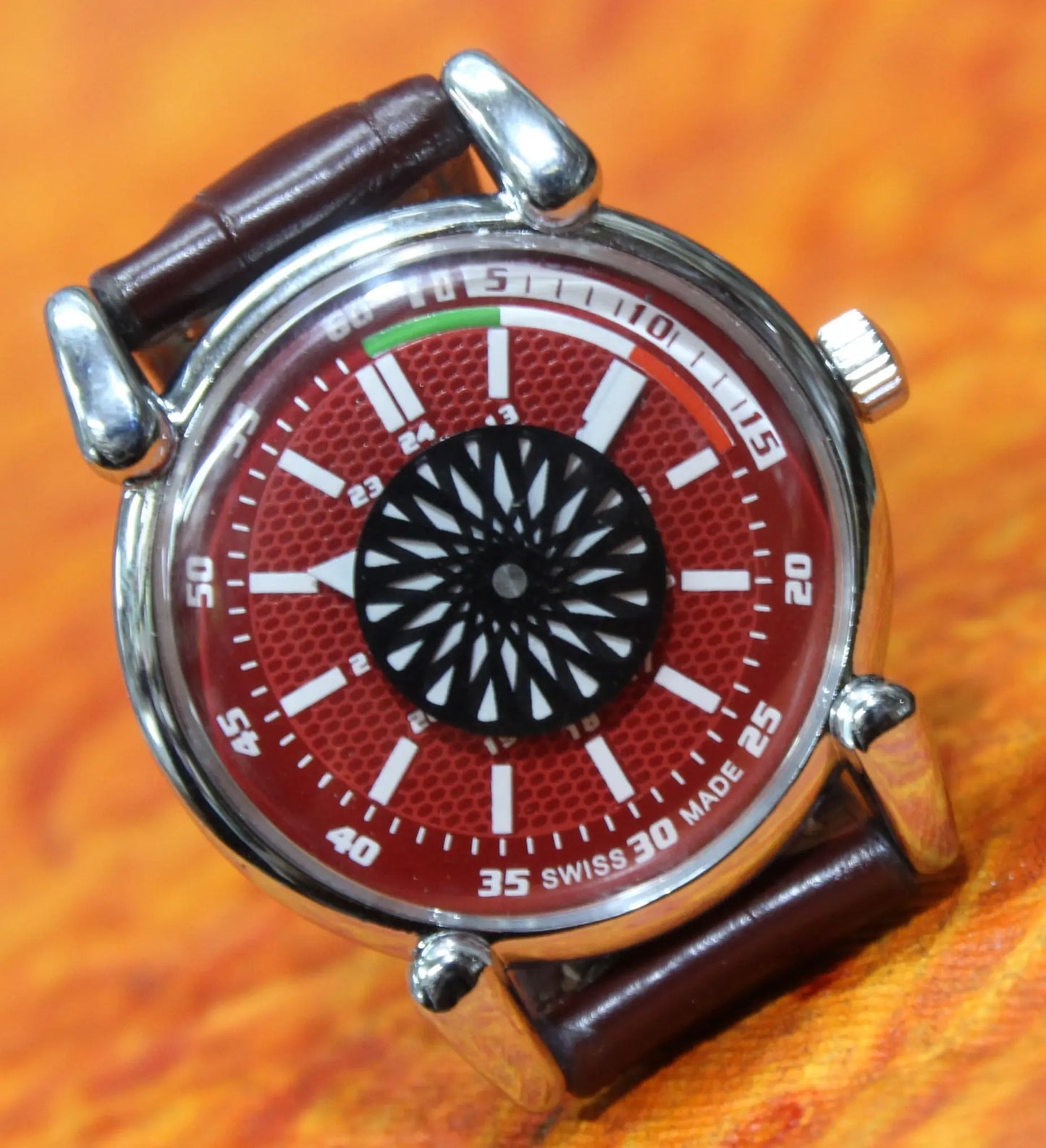Roulette Mystery Dial Oris Vintage 17 Jewels ST96 Hand Wind Wristwatch - Genuine Vintage Watches