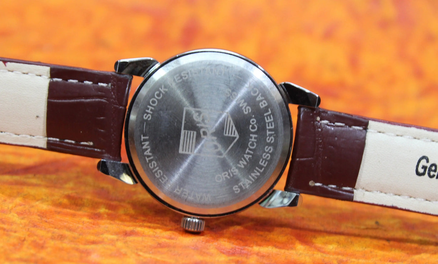 Roulette Mystery Dial Oris Vintage 17 Jewels ST96 Hand Wind Wristwatch - Genuine Vintage Watches