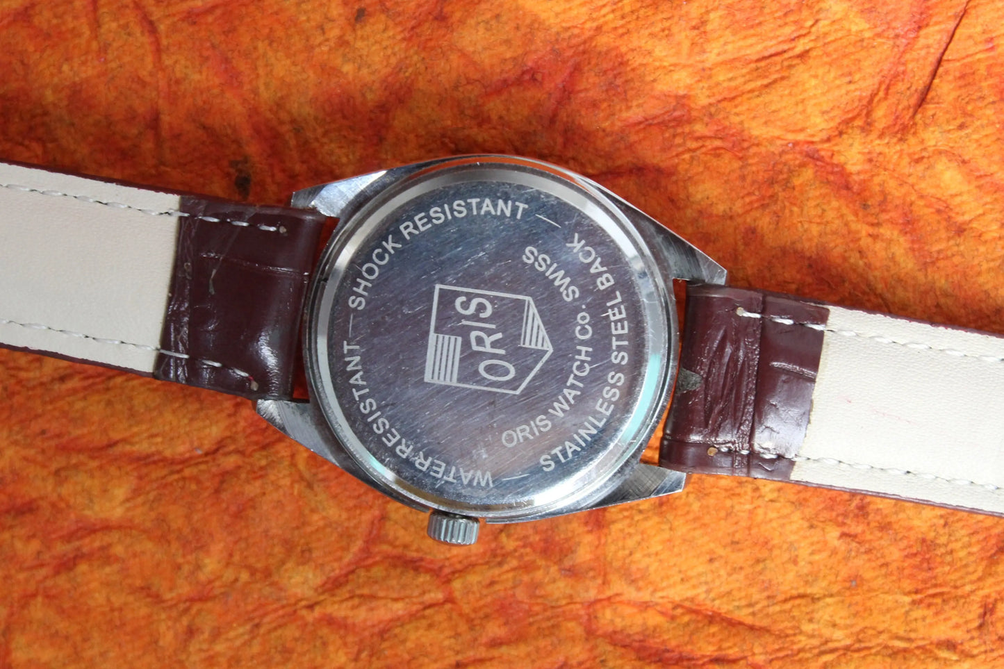 Oris Wristwatch 17 Jewels FHF ST96 Mechanical Hand Wind Swiss Made Movement - Genuine Vintage Watches