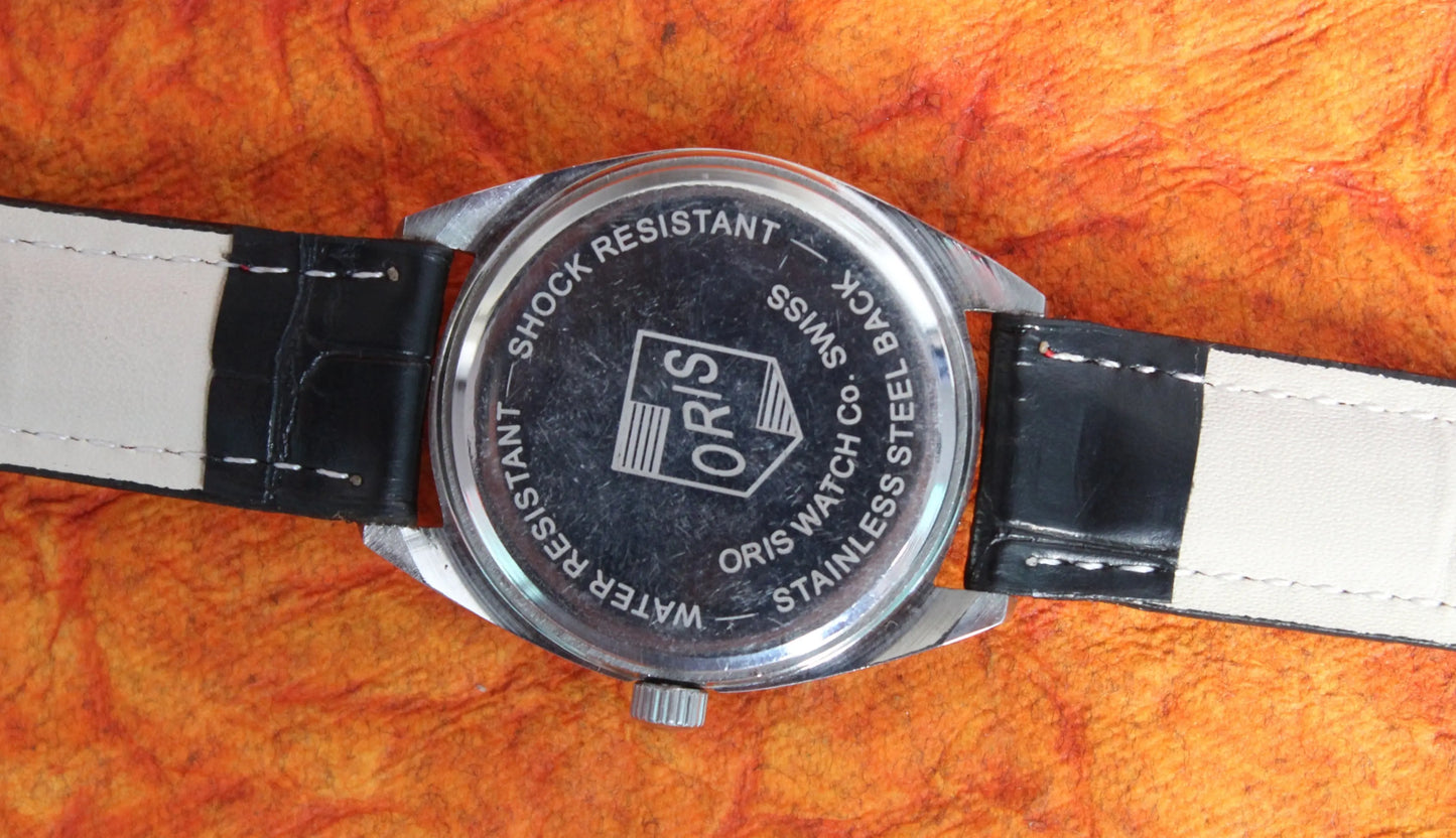 Mechanical Hand Wind Vintage ORIS 17 Jewels FHF ST96 Mechanical Hand Wind Swiss Made - Genuine Vintage Watches