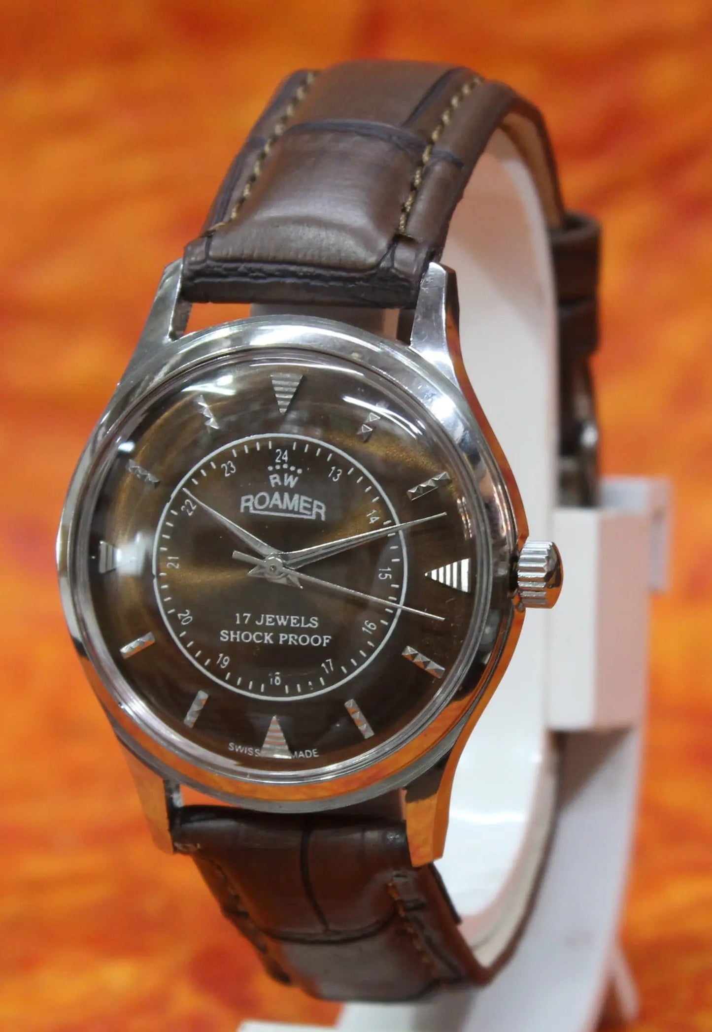 Roamer Vintage 17 Jewels ST96 Mechanical Hand Winding Swiss Made Wristwatch - Genuine Vintage Watches