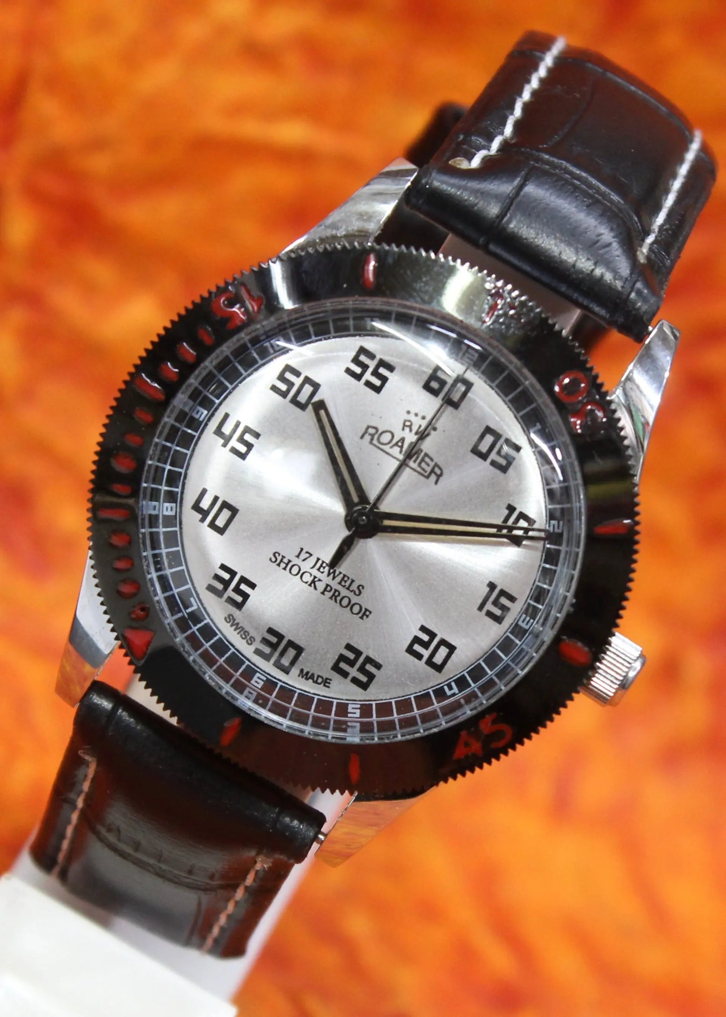 Roamer Swiss Watch 17 Jewels FHF ST96 Vintage Hand Wind Mechanical Movement - Genuine Vintage Watches
