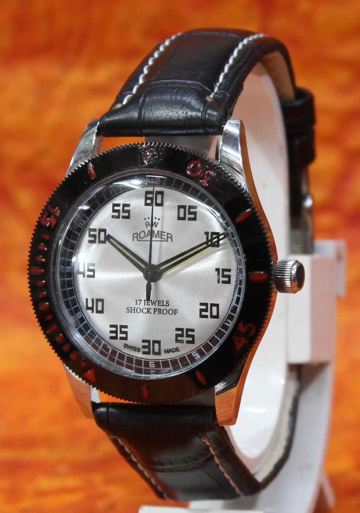 Roamer Swiss Watch 17 Jewels FHF ST96 Vintage Hand Wind Mechanical Movement - Genuine Vintage Watches