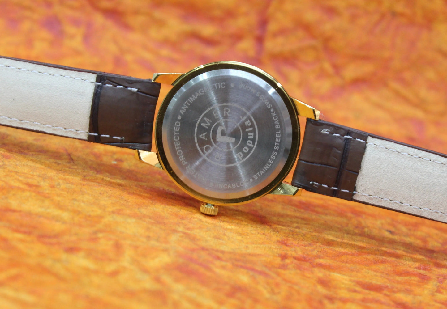 Roamer Vintage 17 Jewels FHF ST96 Mechanical Hand Winding Swiss Made Green Dial Wristwatch - Genuine Vintage Watches