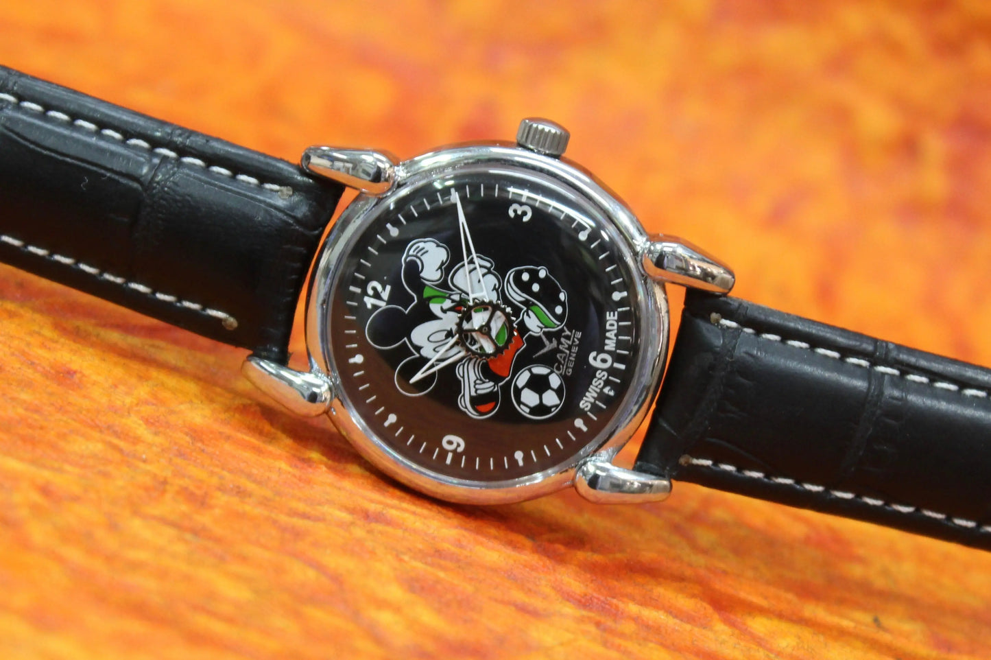 Vintage Swiss Made Watch Camy Geneva 17 Jewels FHF ST96 Hand Wind Mechanism - Genuine Vintage Watches