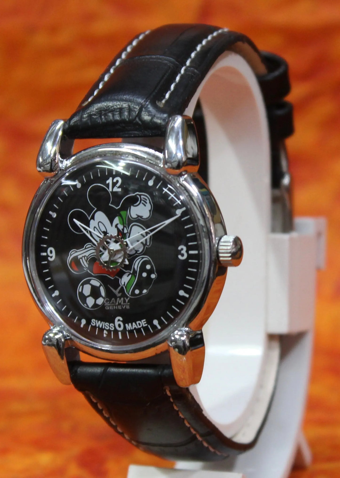 Vintage Swiss Made Watch Camy Geneva 17 Jewels FHF ST96 Hand Wind Mechanism - Genuine Vintage Watches