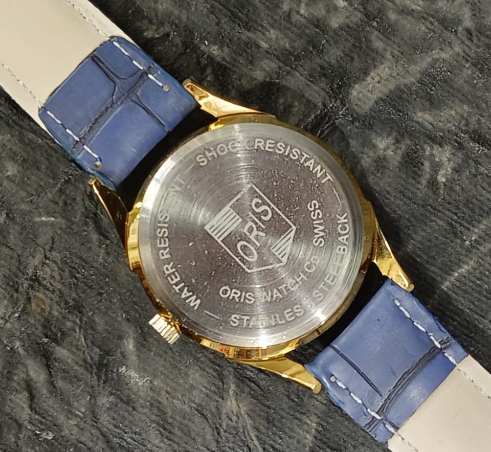 Men's Wristwatch Oris Vintage 17 Jewels FHF ST96 Mechanical Swiss Made Hand Winding