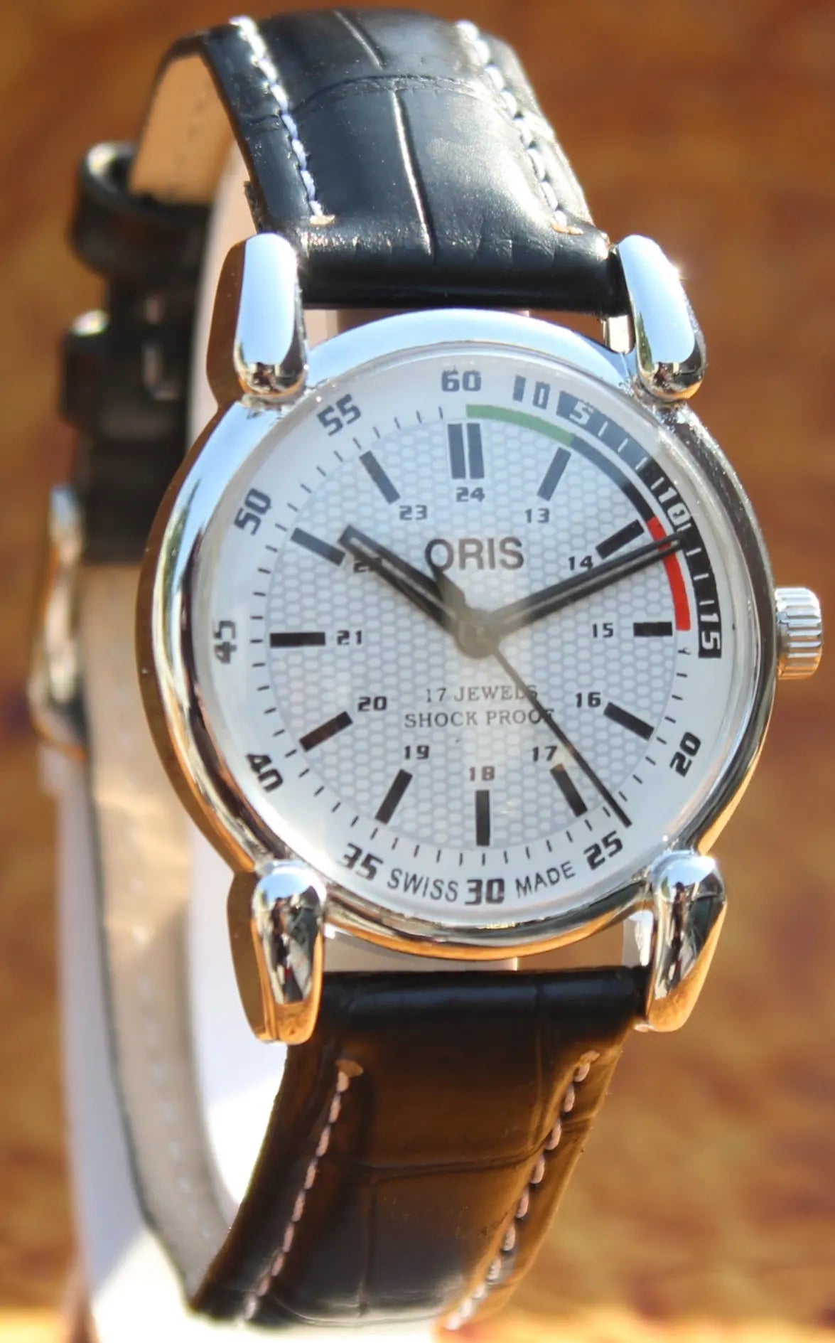 ORIS ST96 Wristwatch 17 Jewels Mechanical Hand Winding Swiss Made - Genuine Vintage Watches