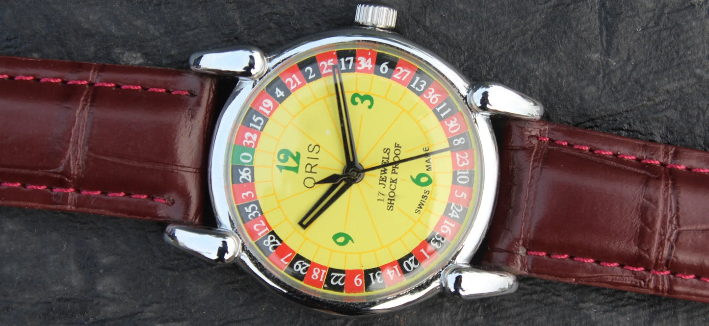 Oris ST96 Watch 17 Jewels Mechanical Hand Wind Swiss Made Movement - Genuine Vintage Watches