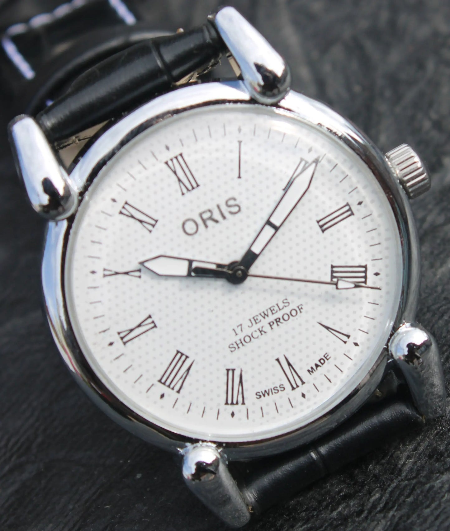 Mechanical Hand Winding Wristwatch ORIS Vintage 17 Jewels FHF ST96 Swiss Made - Genuine Vintage Watches