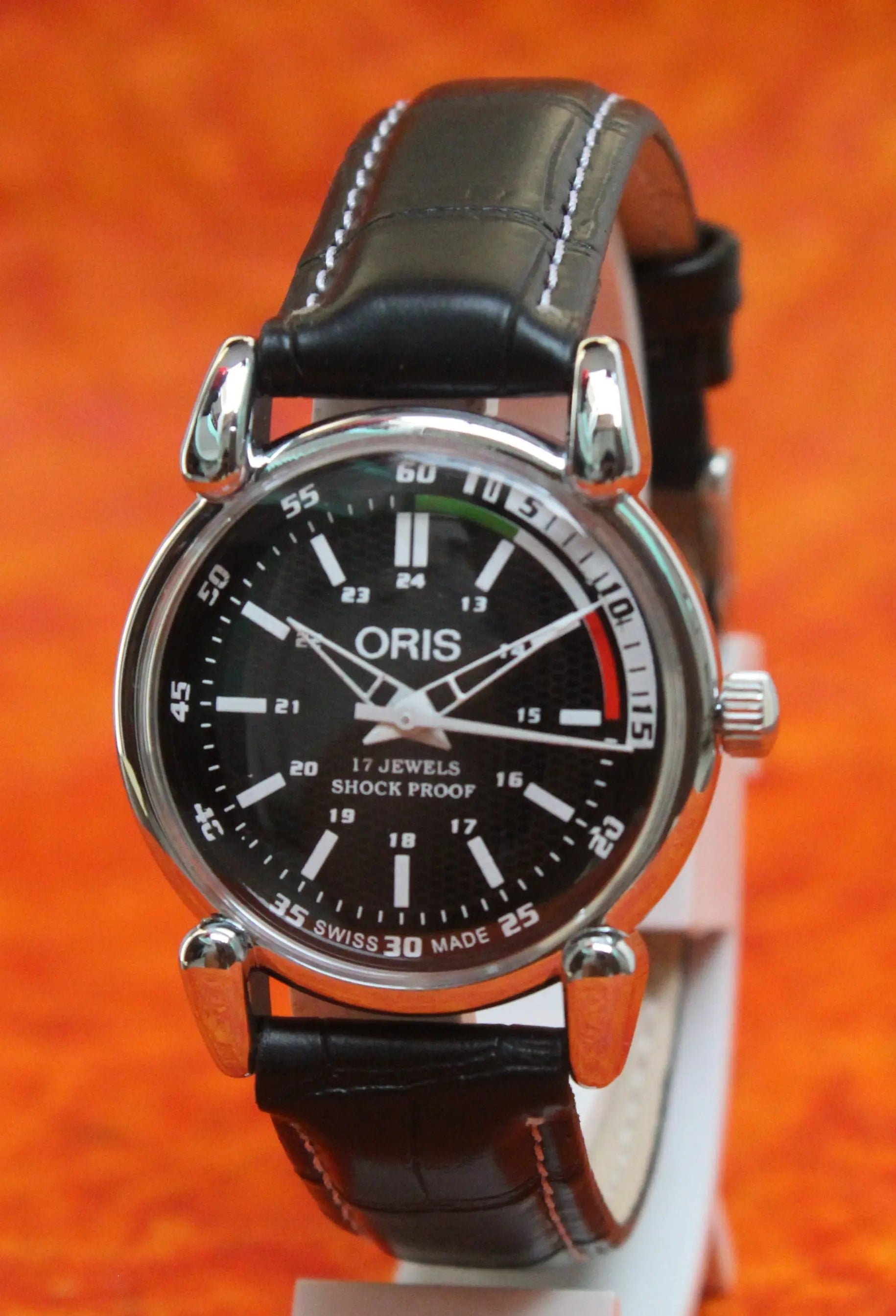 ORIS 17 Jewels FHF ST96 Vintage Mechanical Hand Wind Wristwatch - Genuine Vintage Watches