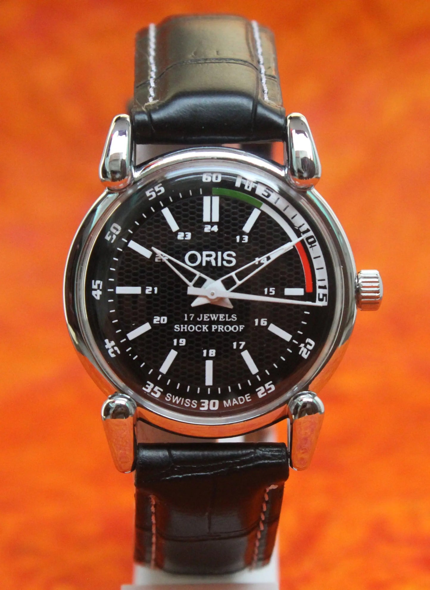 ORIS 17 Jewels FHF ST96 Vintage Mechanical Hand Wind Wristwatch - Genuine Vintage Watches