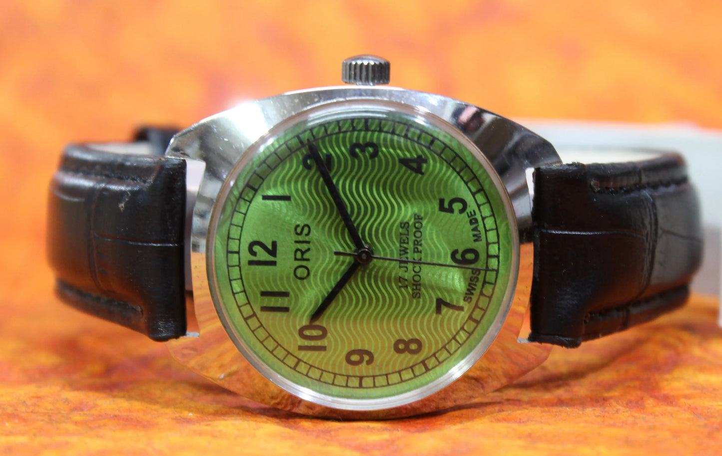 Mechanical Hand Wind Watch ORIS Vintage 17 Jewels FHF ST96 Swiss Made - Genuine Vintage Watches