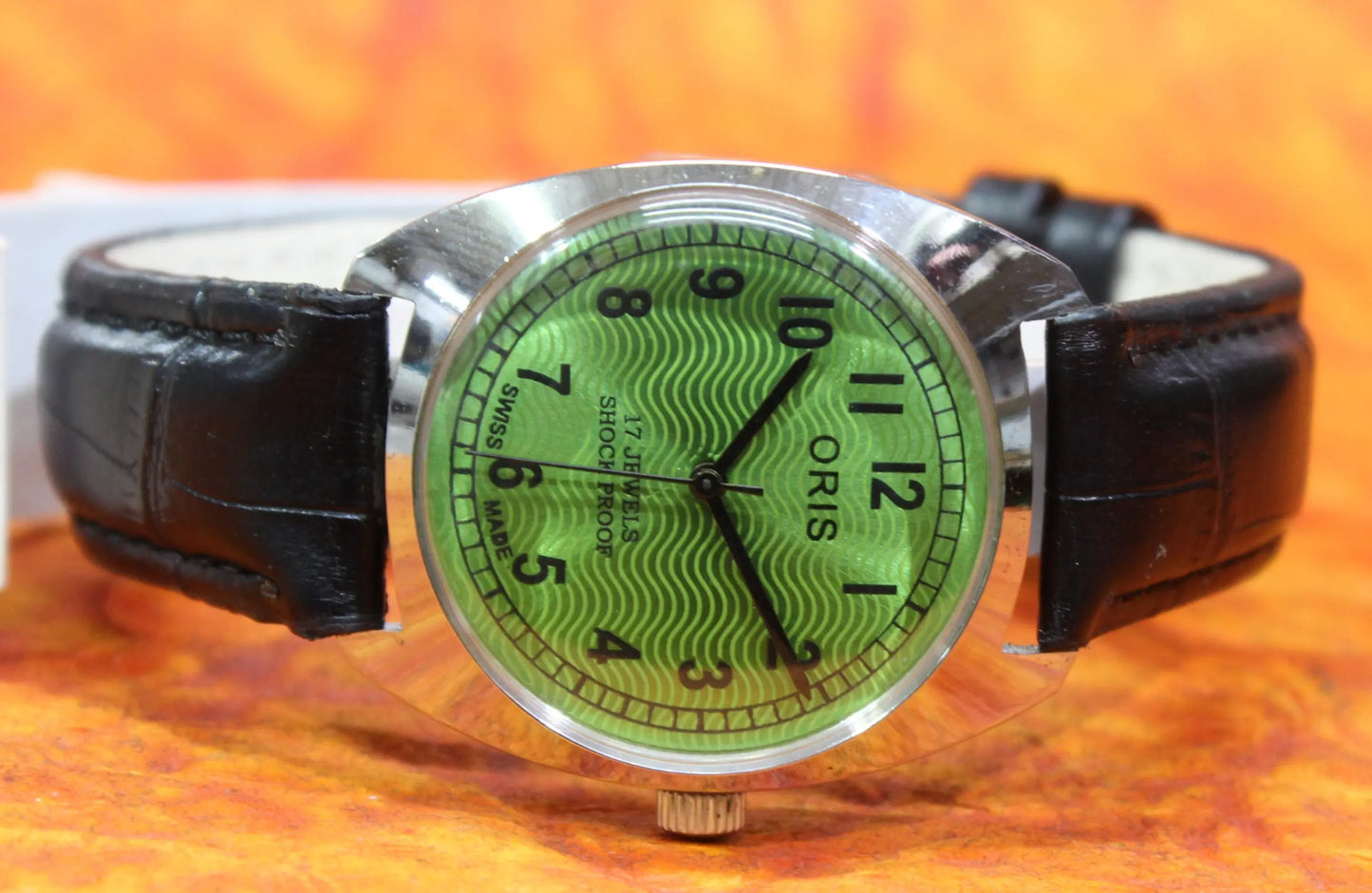 Mechanical Hand Wind Watch ORIS Vintage 17 Jewels FHF ST96 Swiss Made - Genuine Vintage Watches