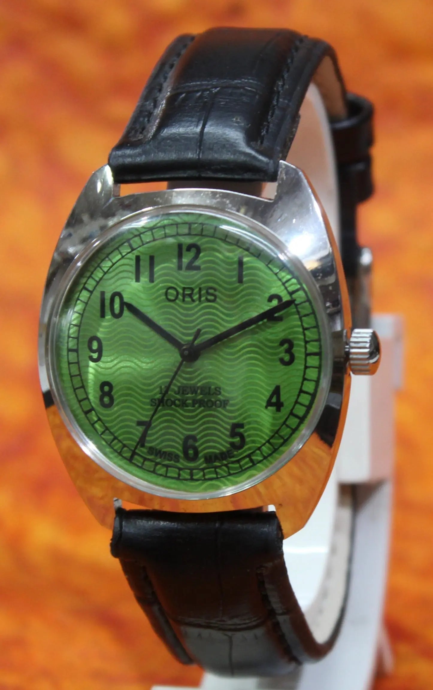 Mechanical Hand Wind Watch ORIS Vintage 17 Jewels FHF ST96 Swiss Made - Genuine Vintage Watches