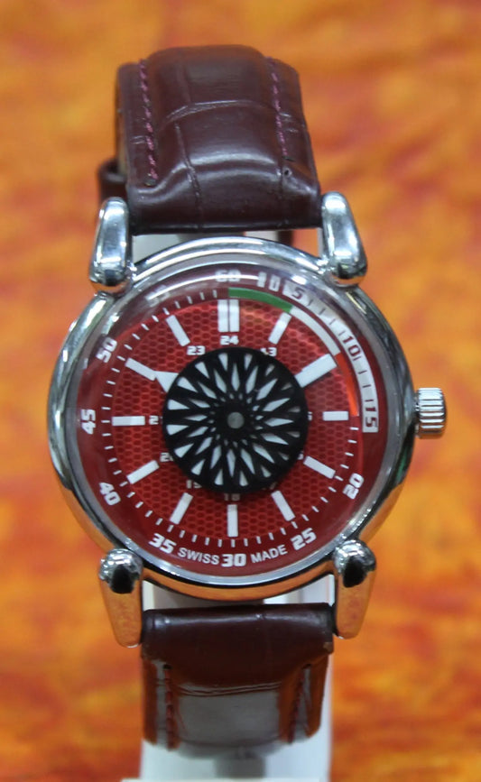 Roulette Mystery Dial Oris Vintage 17 Jewels ST96 Hand Wind Wristwatch - Genuine Vintage Watches