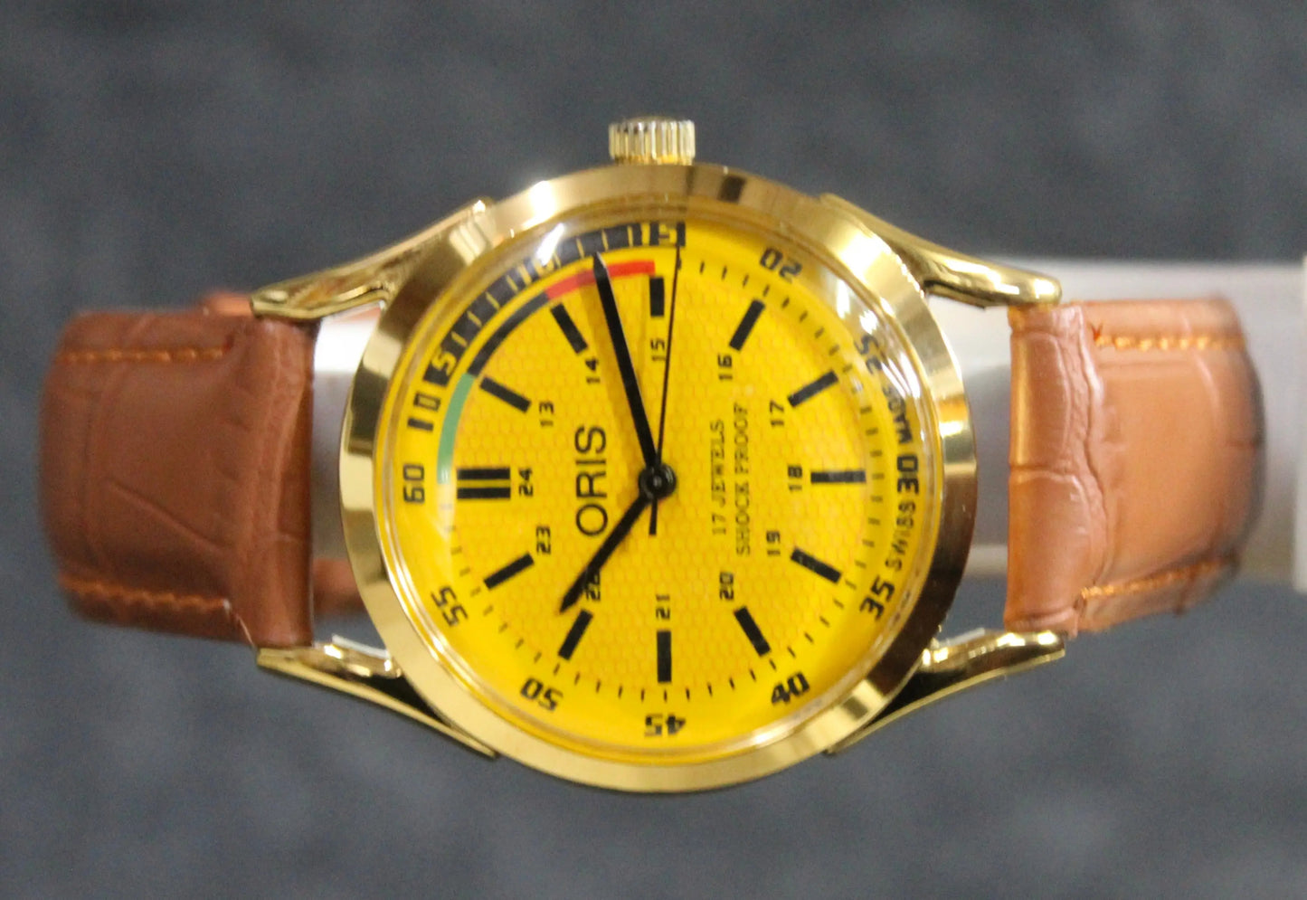 Oris Mechanical Wristwatch 17 Jewels FHF ST96 Hand Wind Swiss Made Movement