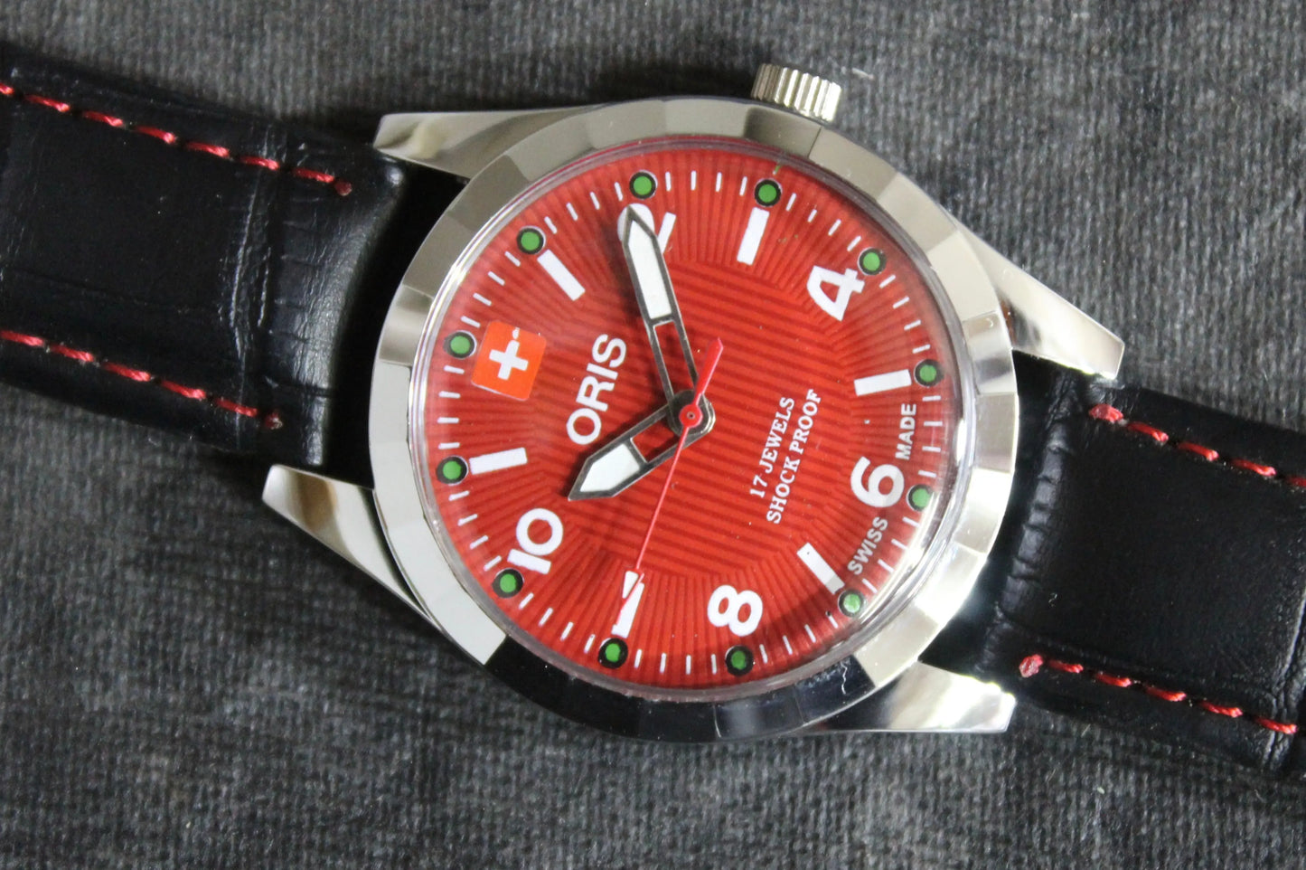 Oris Vintage Watch 17 Jewels FHF ST96 Mechanical Swiss Movements