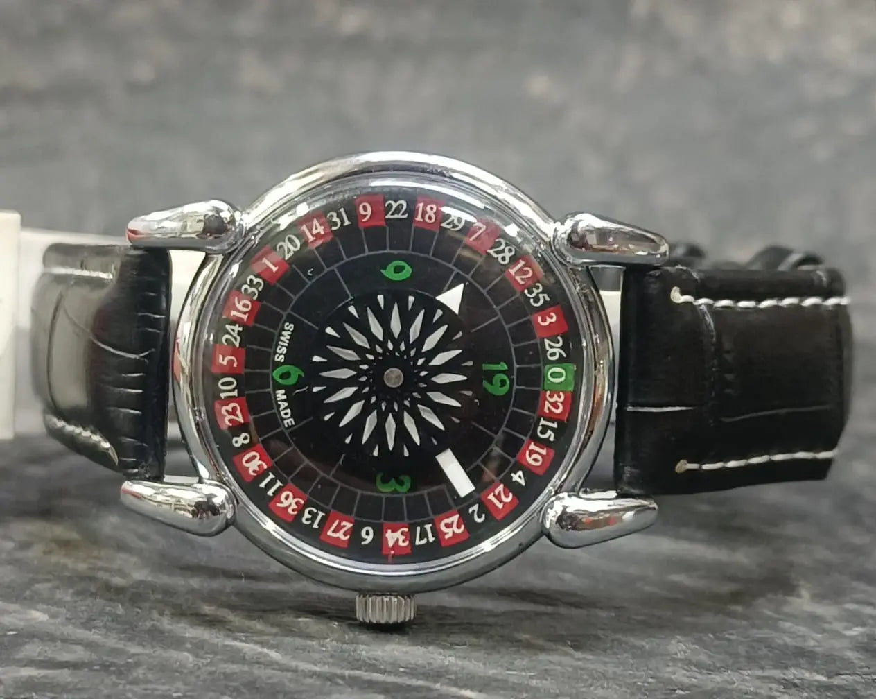 Antique Vintage ORIS 17 Jewels FHF ST96 Mechanical Hand Wind Swiss Made Men's Wristwatch