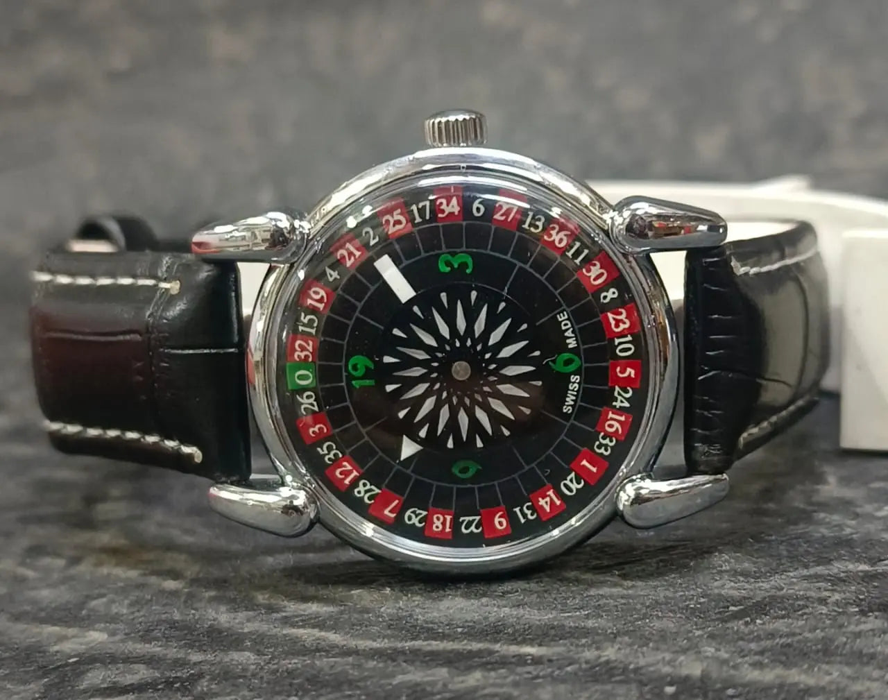 Antique Vintage ORIS 17 Jewels FHF ST96 Mechanical Hand Wind Swiss Made Men's Wristwatch