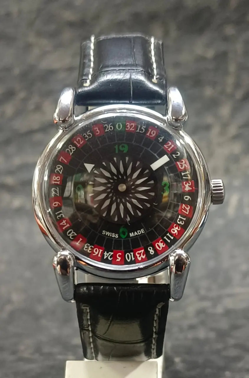 Antique Vintage ORIS 17 Jewels FHF ST96 Mechanical Hand Wind Swiss Made Men's Wristwatch