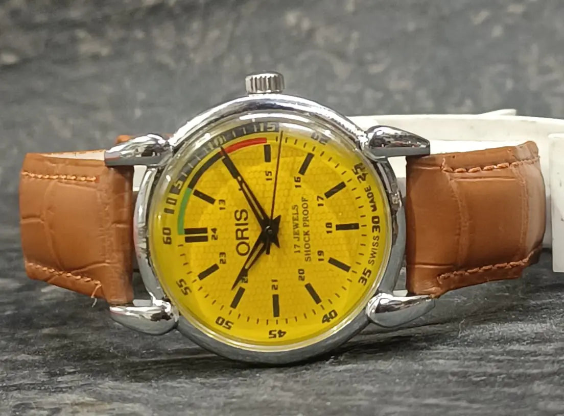 Vintage Oris Mechanical Watch 17 Jewels FHF ST96 Hand Wind Swiss Made