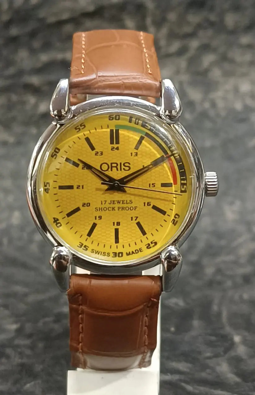 Vintage Oris Mechanical Watch 17 Jewels FHF ST96 Hand Wind Swiss Made