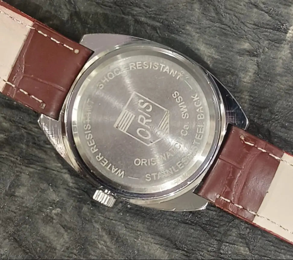 Oris Wristwatch 17 Jewels FHF ST96 Mechanical Hand Wind Swiss Made Movement