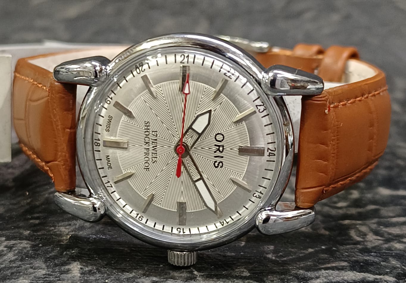 Oris ST96 17 Jewels Swiss Made Mechanical Hand Wind Wristwatch