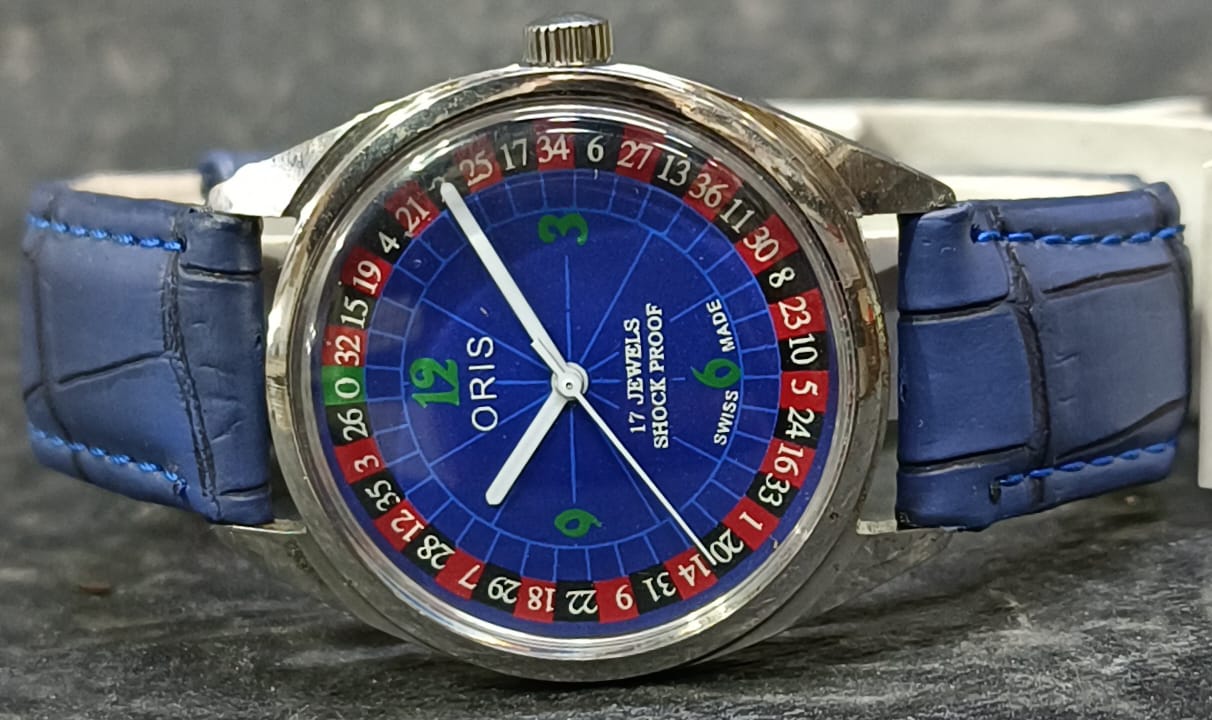 ORIS 17 Jewels FHF ST96 Vintage Mechanical Hand Wind Wristwatch