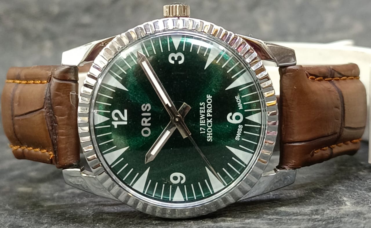 ORIS 17 Jewels FHF ST96 Vintage Mechanical Hand Wind Wristwatch