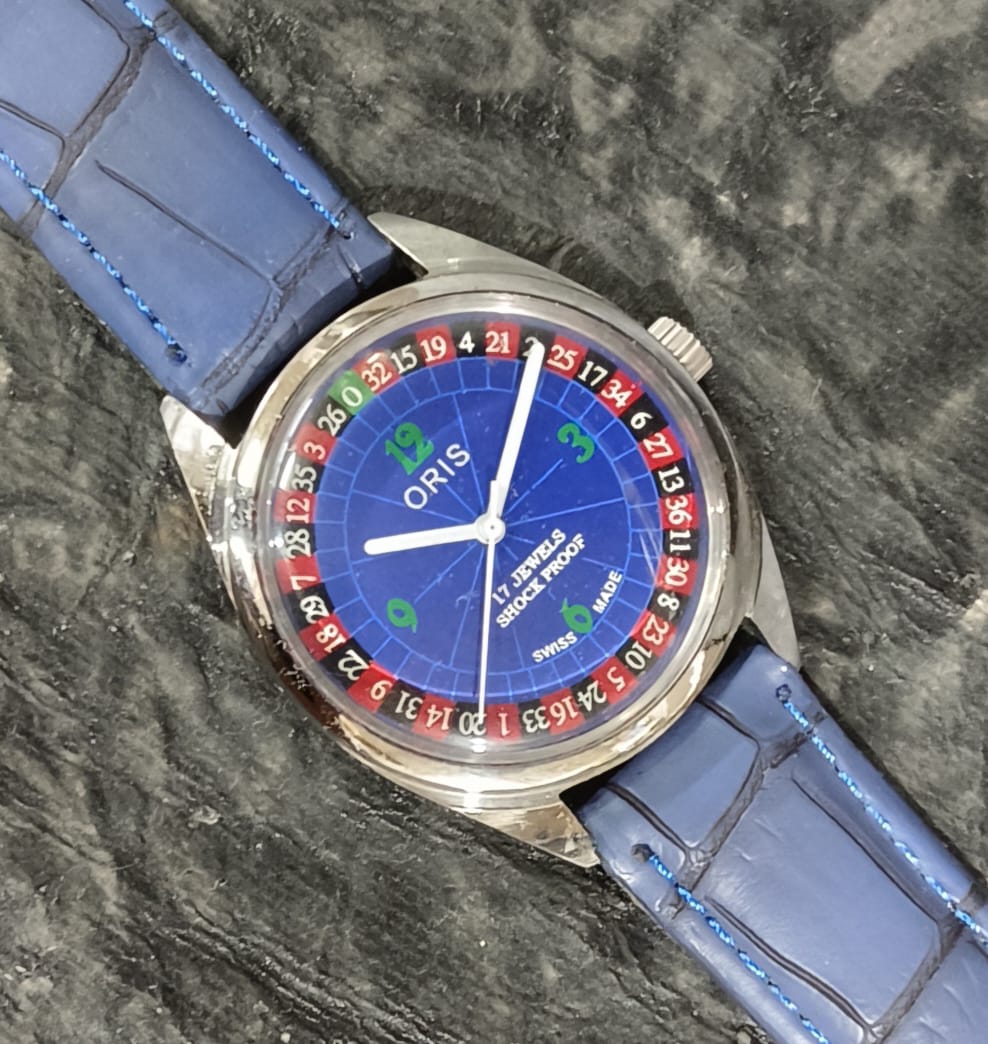 ORIS 17 Jewels FHF ST96 Vintage Mechanical Hand Wind Wristwatch