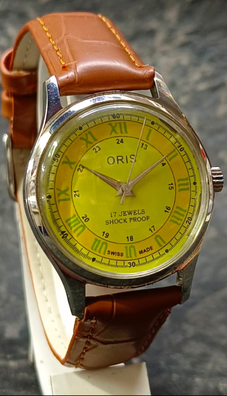 Oris ST96 Watch 17 Jewels Mechanical Hand Wind Swiss Made Movement