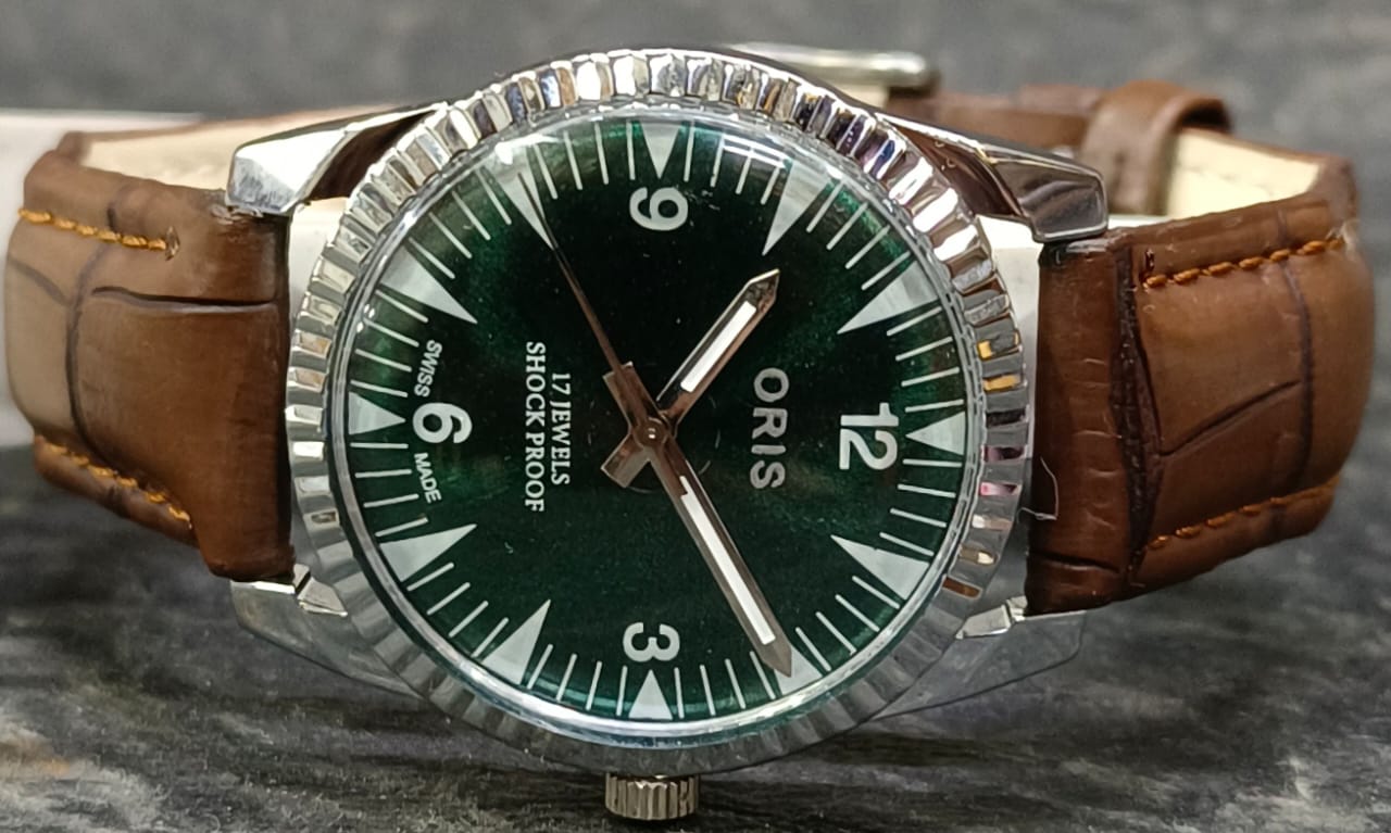 ORIS 17 Jewels FHF ST96 Vintage Mechanical Hand Wind Wristwatch